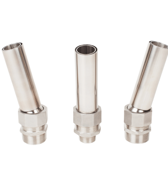 Foaming jet fountain nozzle spray head for water feature system Schaumsprudler 35-10E