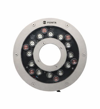 Underwater LED fountain light for water feature illumination