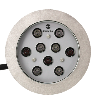 underwater LED fountain light series for architectural water features